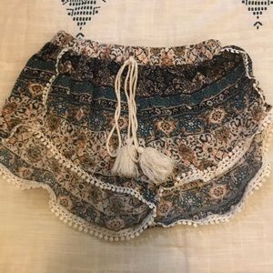 Flowy Women’s Patterned Shorts
